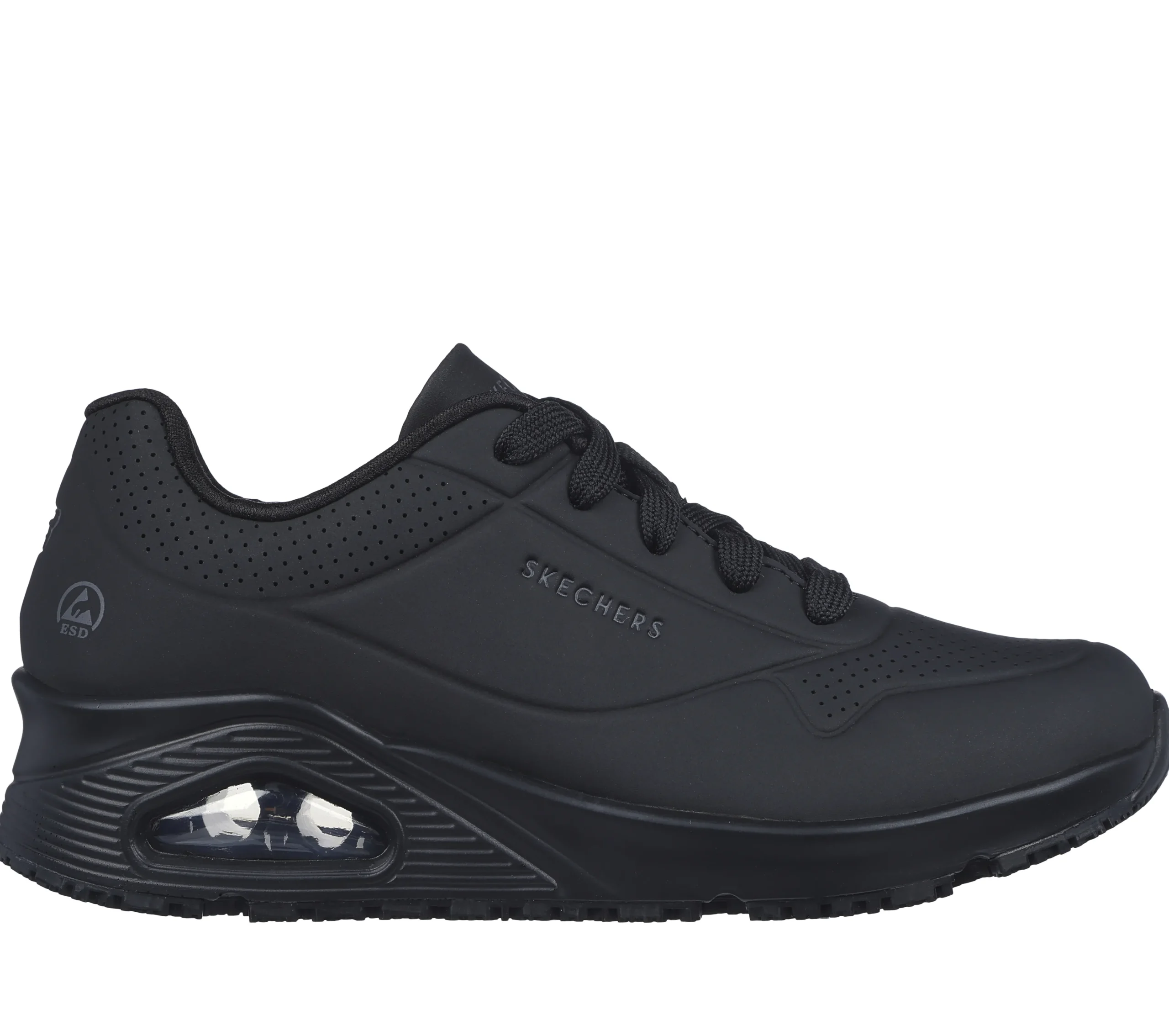 SKECHERS Work: Uno SR>Mujer Con Cordones|Zapatillas Casual